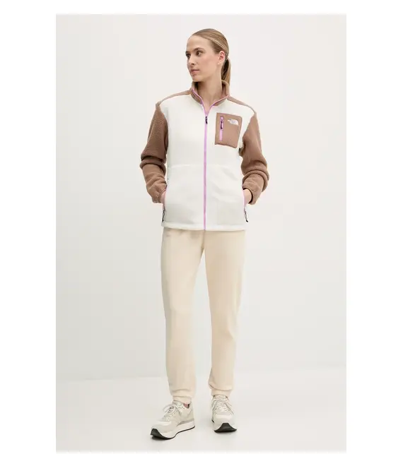 Φλις μπουφάν The North Face Yumiori χρώμα: καφέ, NF0A88425K91