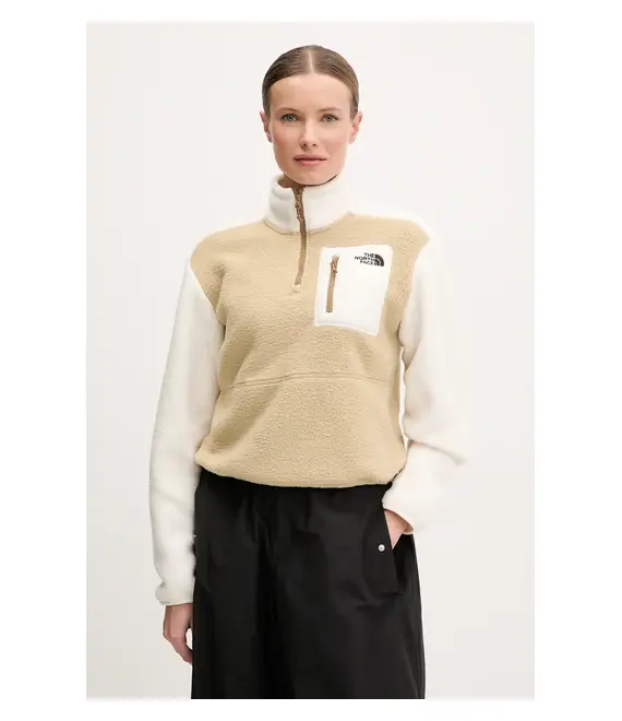 Φλις μπουφάν The North Face Yumiori χρώμα: πράσινο, NF0A88433CG1