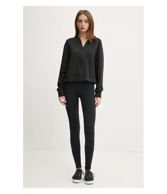 Μπλούζα Calvin Klein Underwear χρώμα: μαύρο, με κουκούλα, LV00QS7504