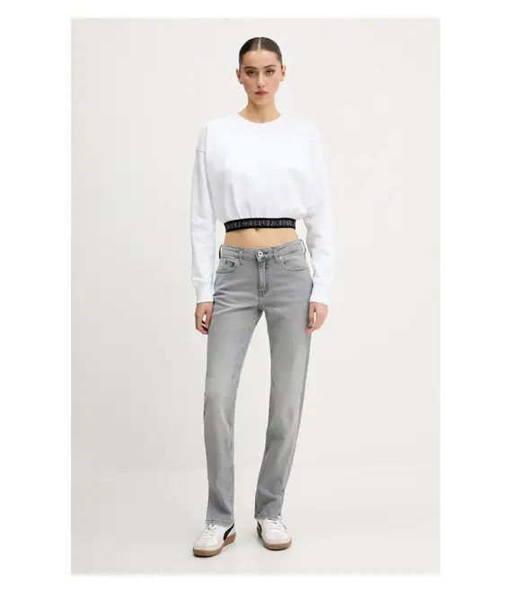 Μπλούζα Karl Lagerfeld Jeans χρώμα: άσπρο, A2W20062