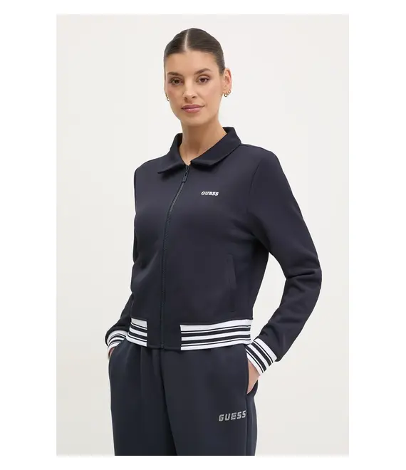 Μπλούζα Guess AMARYLLIS χρώμα: ναυτικό μπλε, V5GQ03 KCYF2