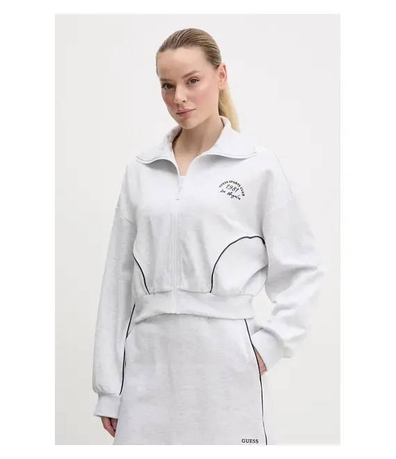 Μπλούζα Guess NIGELLA χρώμα: γκρι, V5GQ04 KCS01