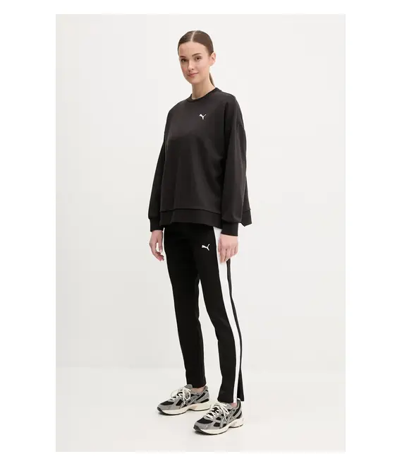 Μπλούζα Puma χρώμα: μαύρο, 630045