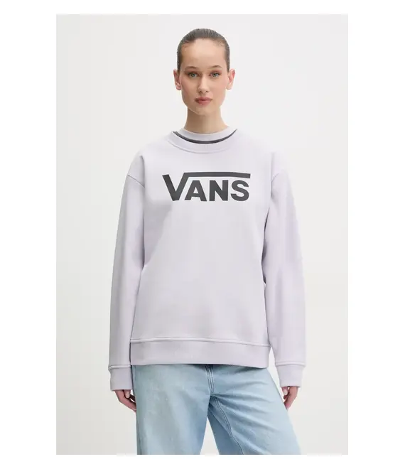 Μπλούζα Vans χρώμα: μοβ, VN000A5QUUI1