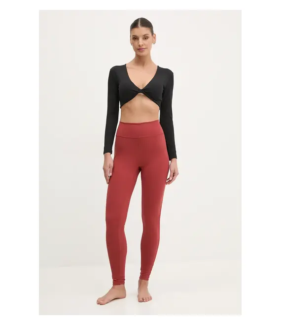 Μακρυμάνικο για γιόγκα JOYINME Luna Twist χρώμα: μαύρο, Luna Twist