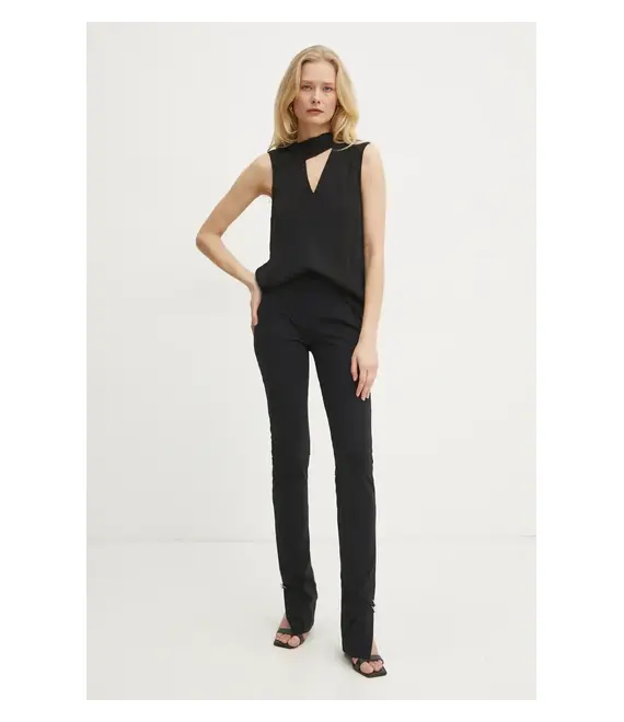Top Patrizia Pepe χρώμα: μαύρο, 8C0762 A540