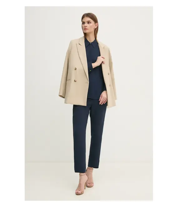 Πουκάμισο Tommy Hilfiger χρώμα: ναυτικό μπλε, WW0WW44045