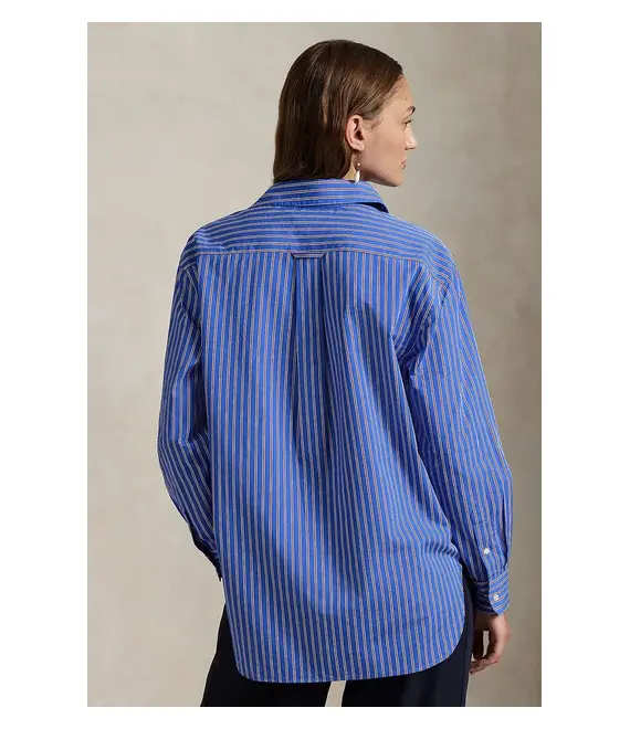 Βαμβακερό πουκάμισο Polo Ralph Lauren χρώμα: πολύχρωμο, 211968218
