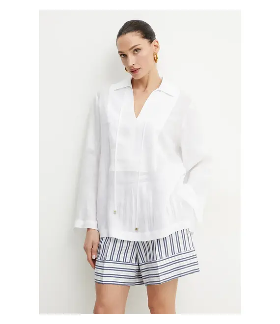 Μπλουζάκι MICHAEL Michael Kors χρώμα: άσπρο, MS540SPH7A