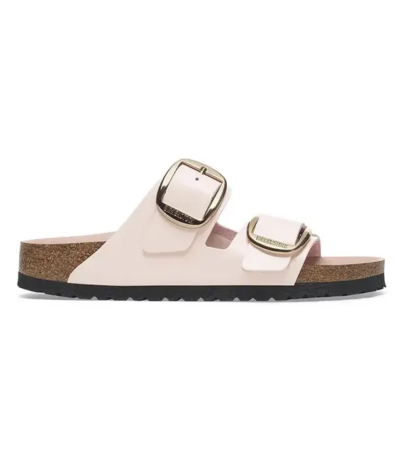Δερμάτινες παντόφλες Birkenstock Arizona Big Buckle γυναικείες, χρώμα: ροζ, 1029392