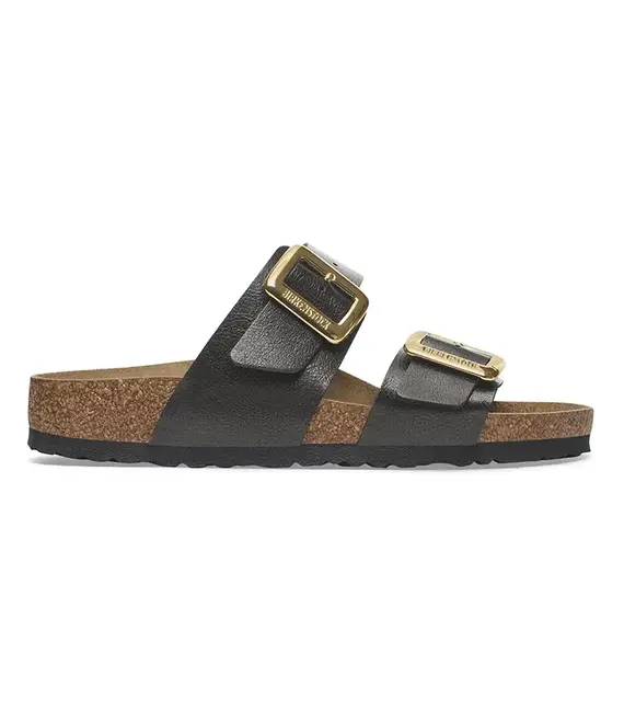 Παντόφλες Birkenstock Sydney Graceful Cushion Buckle χρώμα: μαύρο, 1029457