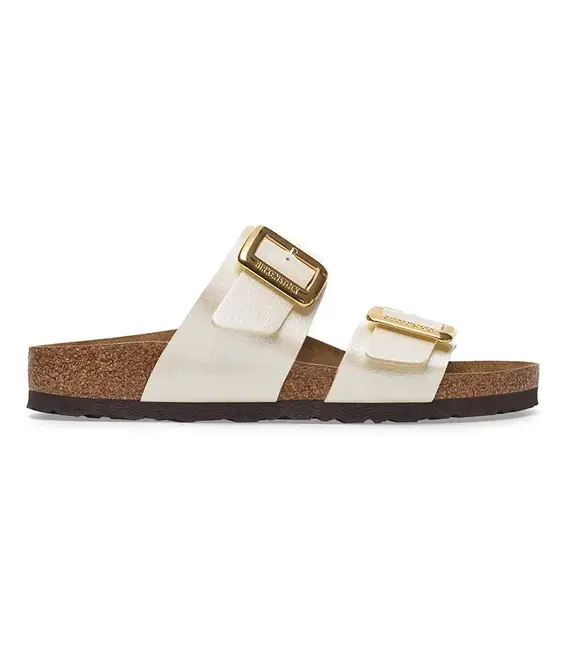 Παντόφλες Birkenstock Sydney Graceful Cushion Buckle χρώμα: άσπρο, 1029492