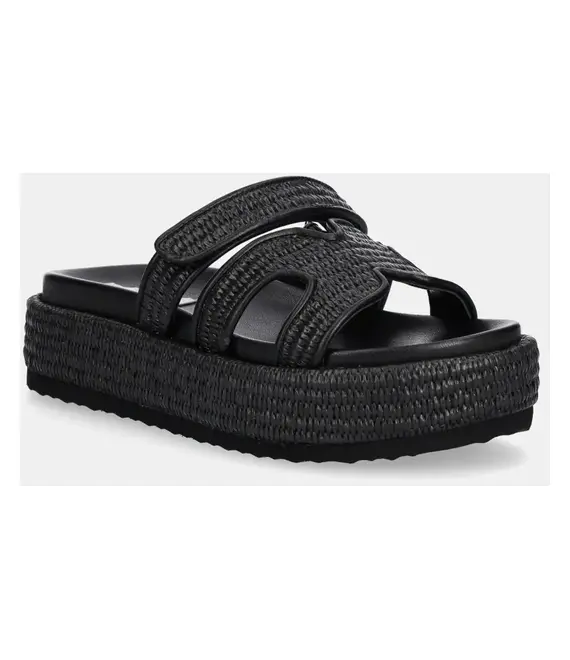 Παντόφλες Steve Madden Bigmissile χρώμα: μαύρο, SM11003773