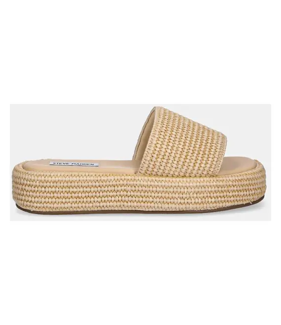 Παντόφλες Steve Madden Beachy χρώμα: μπεζ, SM11003589
