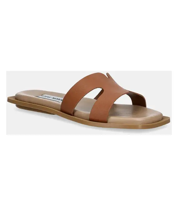 Παντόφλες Steve Madden Sofia χρώμα: καφέ, SM11003523