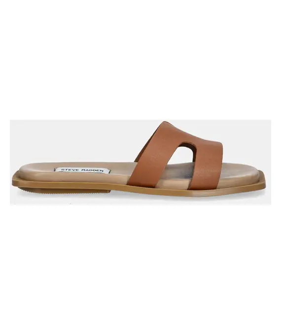 Παντόφλες Steve Madden Sofia χρώμα: καφέ, SM11003523