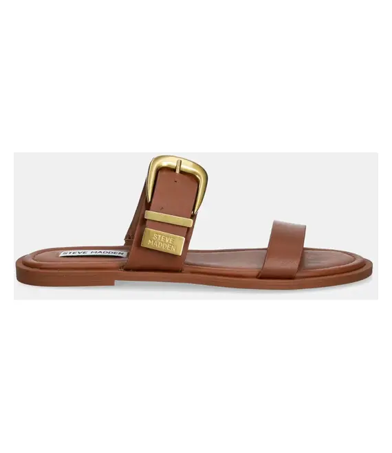 Παντόφλες Steve Madden Strider-E sandal χρώμα: καφέ, SM19000139