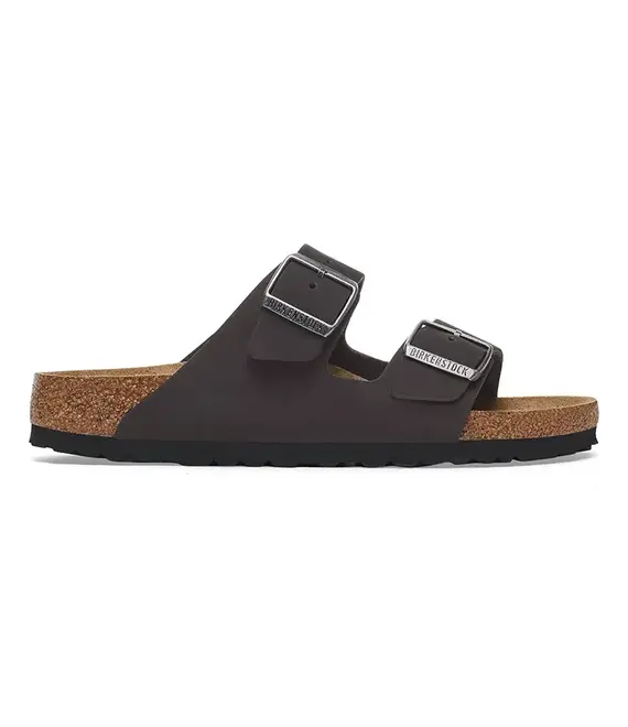 Nubuck παντόφλες Birkenstock Arizona SFB χρώμα: μαύρο, 1019035