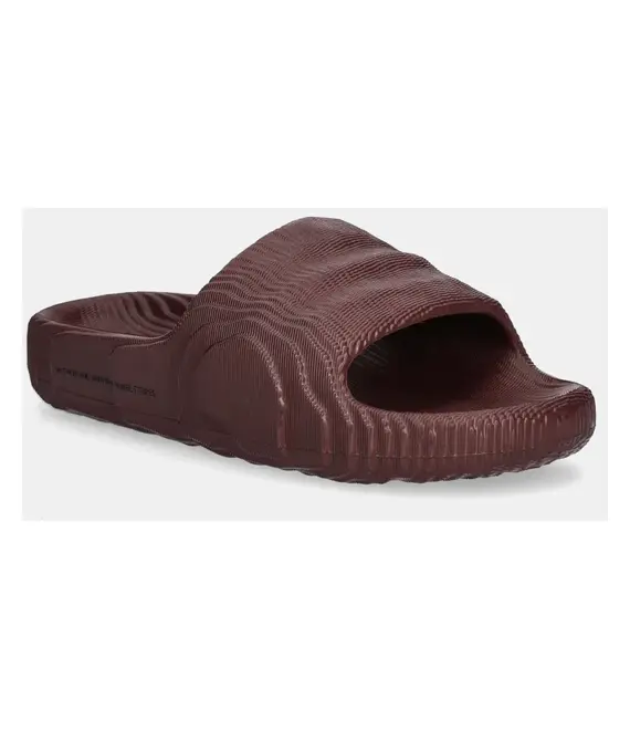 Παντόφλες adidas Originals Adilette 22 W χρώμα: μπορντό, JH9691