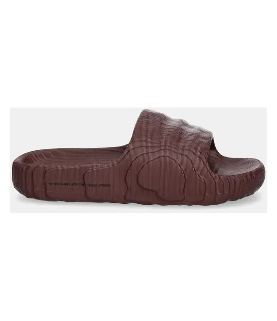 Παντόφλες adidas Originals Adilette 22 W χρώμα: μπορντό, JH9691