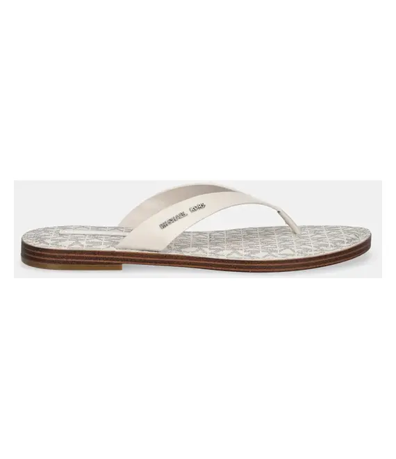 Σαγιονάρες MICHAEL Michael Kors Koko χρώμα: μπεζ, 40S5KOFA2L.289