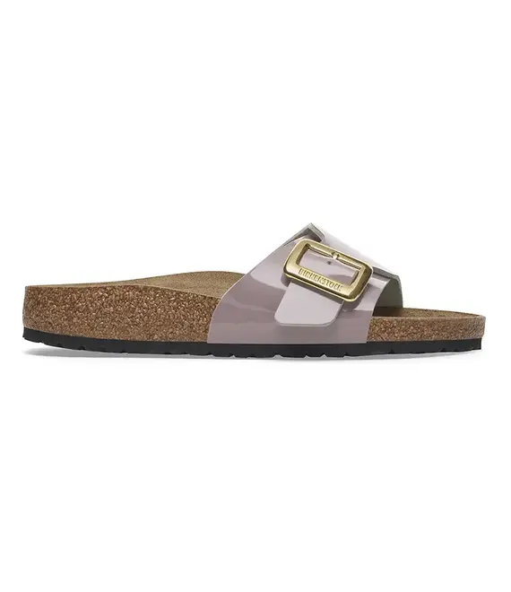 Παντόφλες Birkenstock Catalina Patent Cushion Buckle χρώμα: μοβ, 1029389