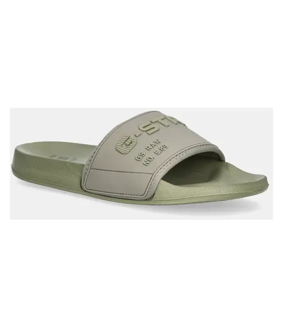 Παντόφλες G-Star Raw CART V TPU W χρώμα: πράσινο, D27422.G588