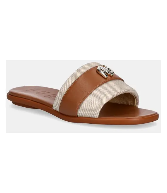 Παντόφλες Furla Furlarch Mule χρώμα: καφέ, YJ31RCH BX3893 3904S