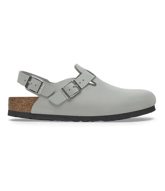 Nubuck παντόφλες Birkenstock Tokio χρώμα: γκρι, 1029429