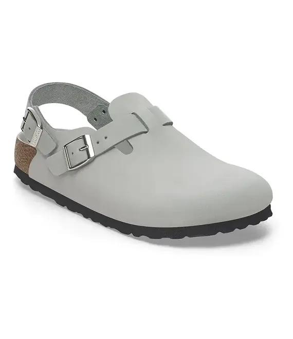 Nubuck παντόφλες Birkenstock Tokio χρώμα: γκρι, 1029429