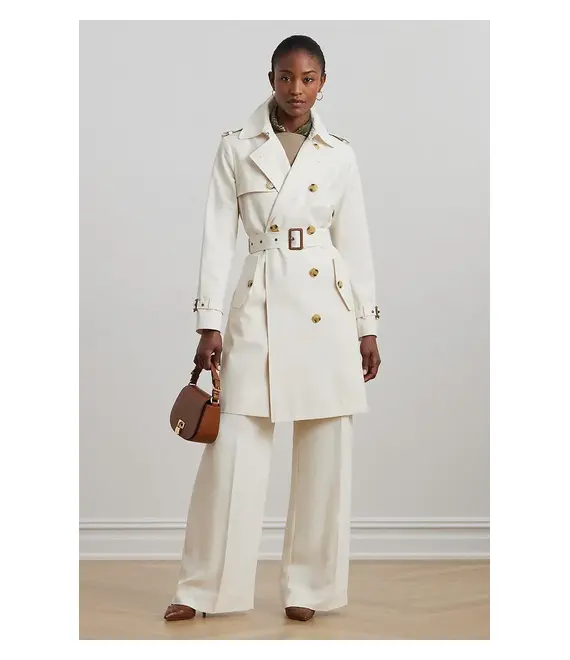 Καμπαρντίνα Lauren Ralph Lauren χρώμα: μπεζ, 297967122