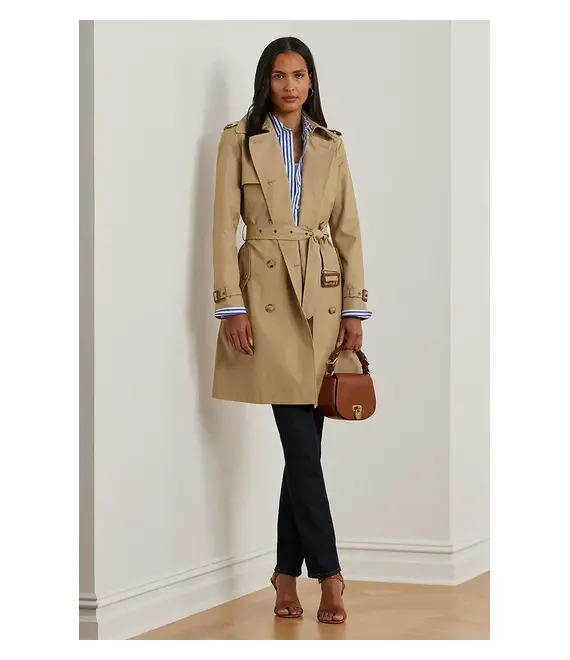 Καμπαρντίνα Lauren Ralph Lauren χρώμα: μπεζ, 297967122
