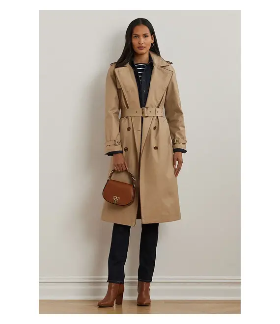 Καμπαρντίνα Lauren Ralph Lauren χρώμα: μπεζ, 297967127