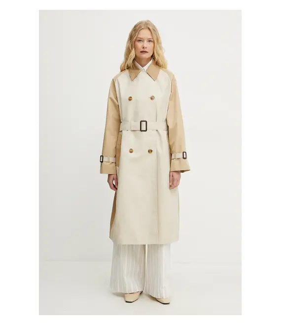 Καμπαρντίνα διπλής όψης Weekend Max Mara χρώμα: μπεζ, 2515021011600