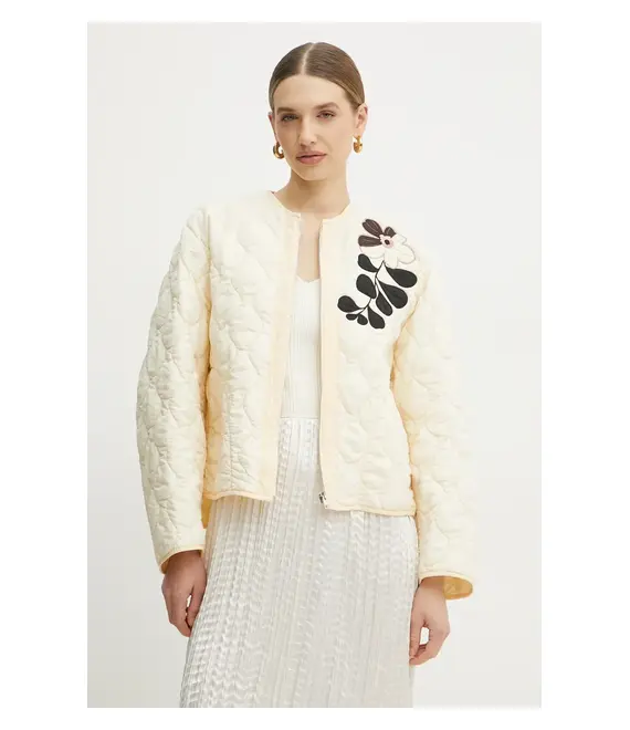 Μπουφάν Forte Forte χρώμα: μπεζ, 13502.my coat