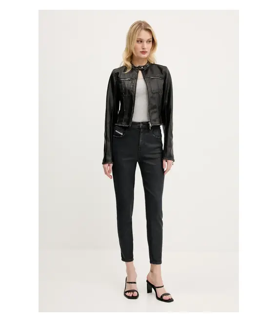 Μπουφάν Diesel G-LOBE JACKET χρώμα: μαύρο, A16660.0IKAR