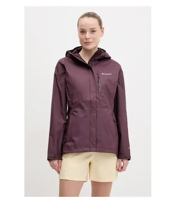 Μπουφάν Columbia Pouring Adventure χρώμα: μοβ, 2117191