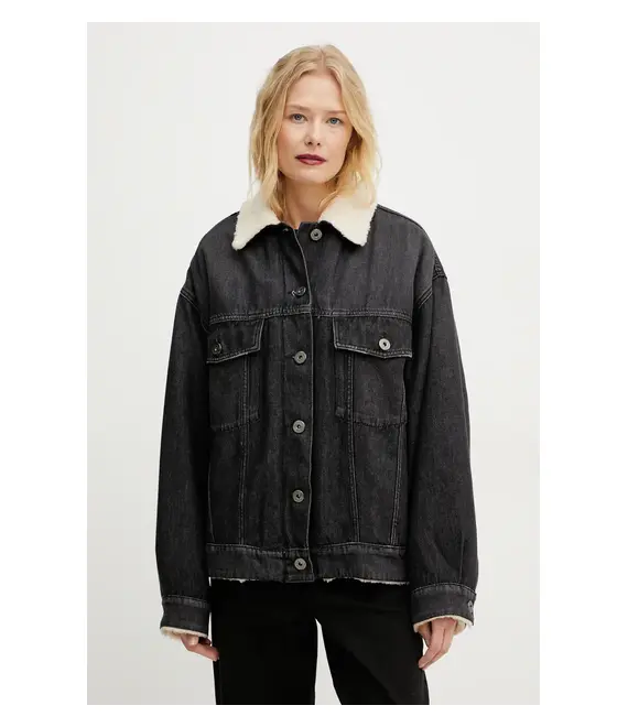 Μπουφάν Weekend Max Mara χρώμα: μαύρο, 2515081051600