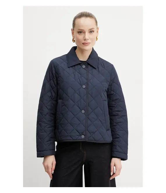 Μπουφάν Weekend Max Mara χρώμα: ναυτικό μπλε, 2515481021600