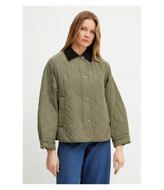 Μπουφάν από μίγμα μαλλιού Weekend Max Mara χρώμα: πράσινο, 2515481071600