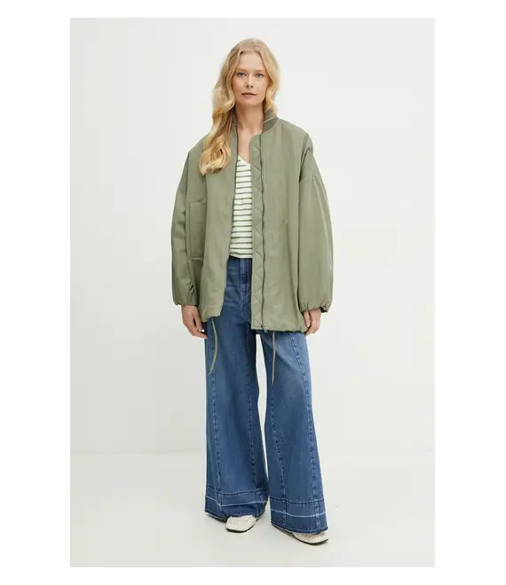 Μπουφάν Weekend Max Mara χρώμα: πράσινο, 2515481081600