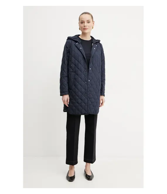 Μπουφάν Weekend Max Mara χρώμα: ναυτικό μπλε, 2515491011600