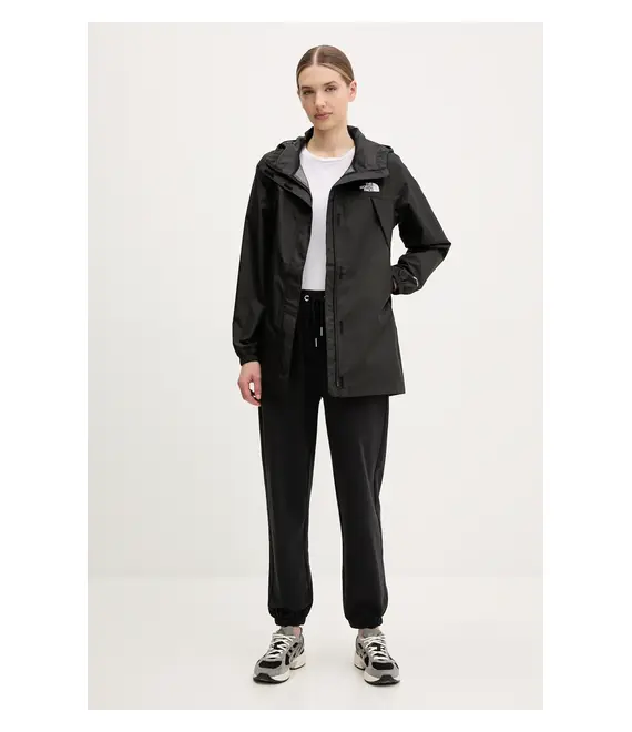 Μπουφάν The North Face Antora Rain χρώμα: μαύρο, NF0A8BKCJK31