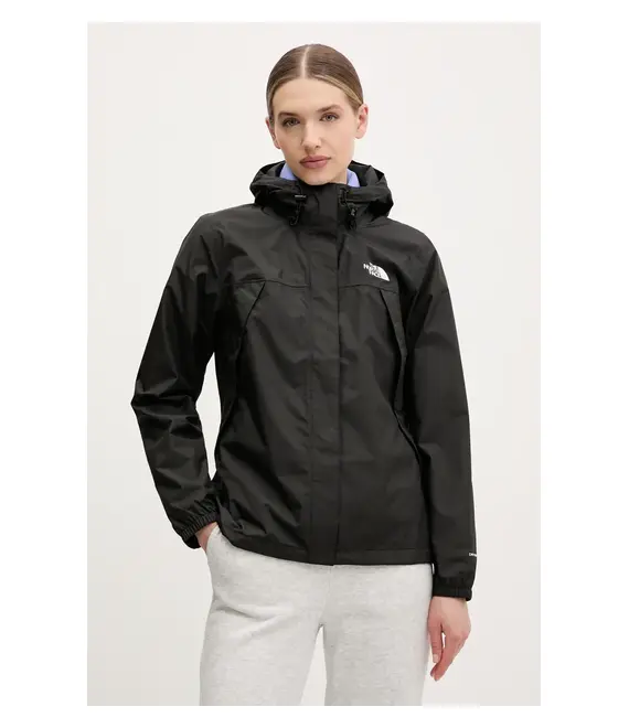 Μπουφάν The North Face Antora Rain χρώμα: μαύρο, NF0A8BKDJK31