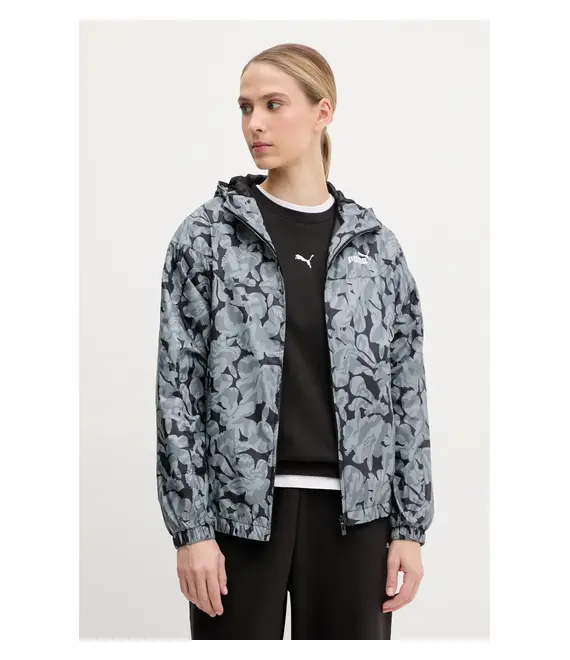 Μπουφάν Puma χρώμα: γκρι, 629905