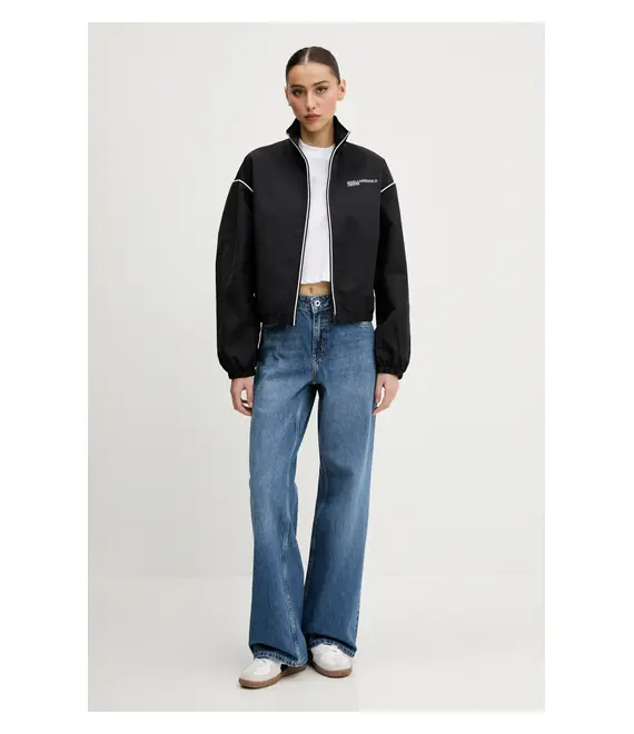 Μπουφάν Karl Lagerfeld Jeans χρώμα: μαύρο, A2W15015