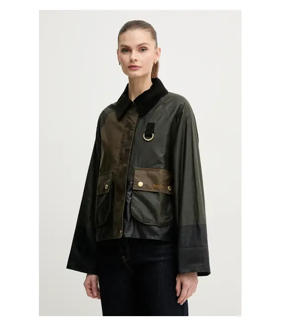 Μπουφάν Barbour Alma χρώμα: πράσινο, LWX1465OL51