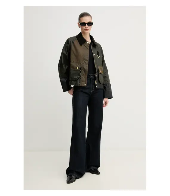 Μπουφάν Barbour Alma χρώμα: πράσινο, LWX1465OL51