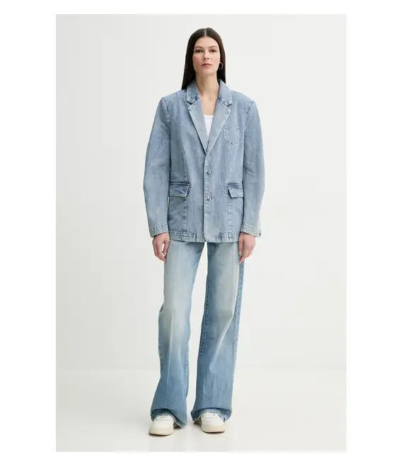 Τζιν μπουφάν G-Star Raw χρώμα: μπλε, D26218-D788