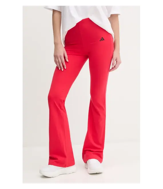 Κολάν adidas Essentials χρώμα: κόκκινο, JD3074